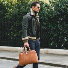 Aerodrome 24 Hour Mission Bag in Smooth Tan