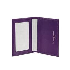 ID & Travel Card Case in Smooth Amethyst