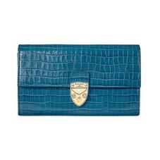 Mayfair Purse in Deep Shine Topaz Small Croc