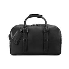 Small Harrison Weekender Travel Bag in Smooth Black