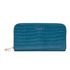 Continental Purse in Deep Shine Topaz Small Croc