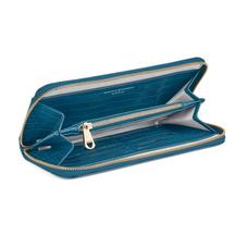 Continental Purse in Deep Shine Topaz Small Croc