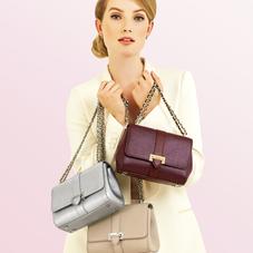 Small Lottie Bag in Deep Shine Topaz Small Croc