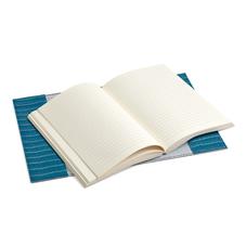 A5 Refillable Leather Journal in Deep Shine Topaz Small Croc