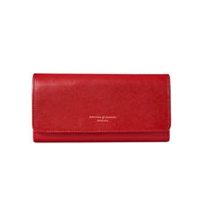 Lottie Purse in Scarlet Saffiano