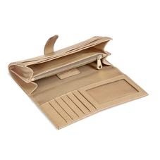 London Ladies Purse Wallet in Smooth Deer