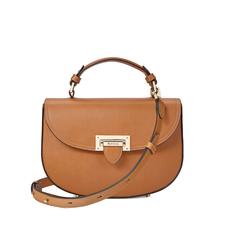 Letterbox Saddle Bag in Smooth Tan