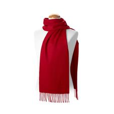 Pure Cashmere Scarf in Red