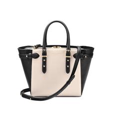 Mini Marylebone Tote in Monochrome Saffiano