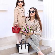 Mini Marylebone Tote in Monochrome Saffiano