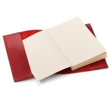 Refillable Pocket Notebook in Berry Lizard
