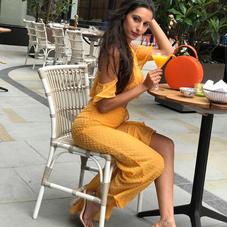 Mini Hat Box Bag in Deep Shine Amber Small Croc