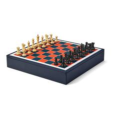 Chess Set in Red