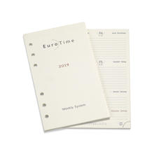 2019 Diary Insert for Compact Personal Organiser