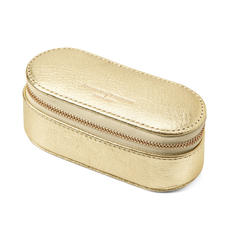 Handbag Tidy All in Pale Gold Pebble