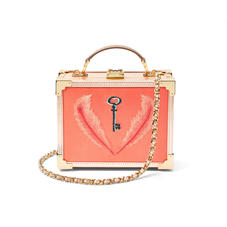 Giles x Aspinal (Mini Trunk - Coral Satin)