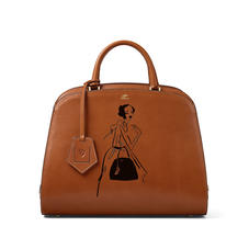 Giles x Aspinal (Hepburn Bag - Smooth Tan)