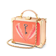 Giles x Aspinal (Mini Trunk - Coral Satin)