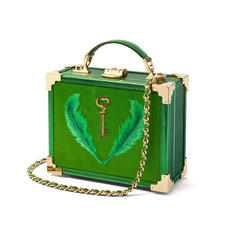 Giles x Aspinal (Mini Trunk - Green Satin)