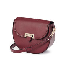 Portobello Bag in Bordeaux Pebble