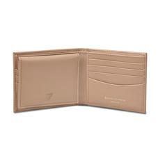 Large ID Wallet in Smooth Camel