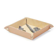 Medium Tidy Tidy Tray in Smooth Camel