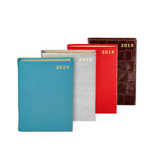A6 Day to Page Leather Diaries