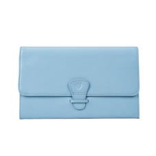 Classic Travel Wallet in Bluebird Saffiano