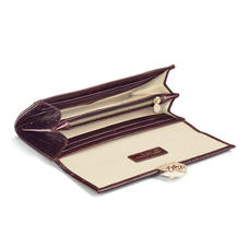 Mayfair Purse in Deep Shine Amazon Brown Croc