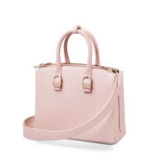 Midi Madison Tote in Peony Saffiano