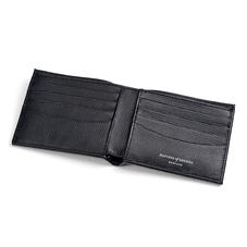 Billfold Wallet in Black Pebble