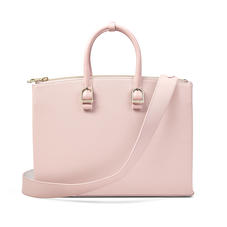 Madison Tote in Peony Saffiano