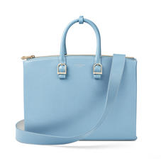 Madison Tote in Bluebird Saffiano