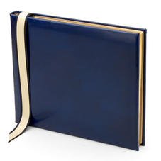 Classic Guest Book in Sapphire Blue