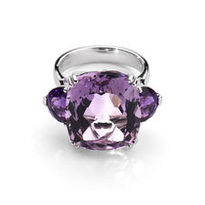 Ophelia Amethyst Cocktail Ring