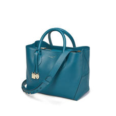 Midi London Tote in Topaz Pebble