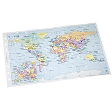 Executive Organiser World Map Insert