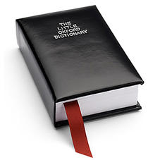 Oxford English Dictionary in Smooth Black