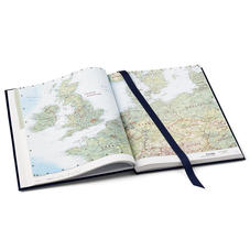 World Atlas in Smooth Black