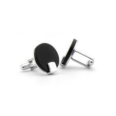 Full Moon Black Onyx Cufflinks