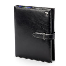 Large Executive Organiser in Smooth Black