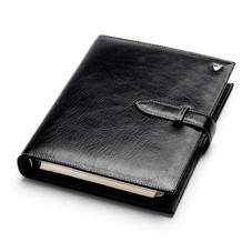 Large Executive Organiser in Smooth Black
