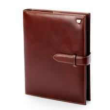 Large Executive Organiser in Smooth Cognac