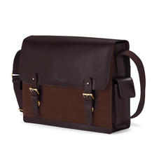 Large Shadow Messenger in Brown Nubuck