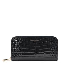 Leather Zip Around Purses