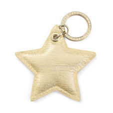 Leather Star Key Rings