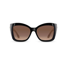 Amalfi Sunglasses in Black Acetate