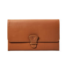 Classic Travel Wallet in Smooth Tan