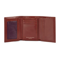 Trifold Wallet in Smooth Cognac