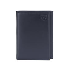 Trifold Wallet in Smooth Navy